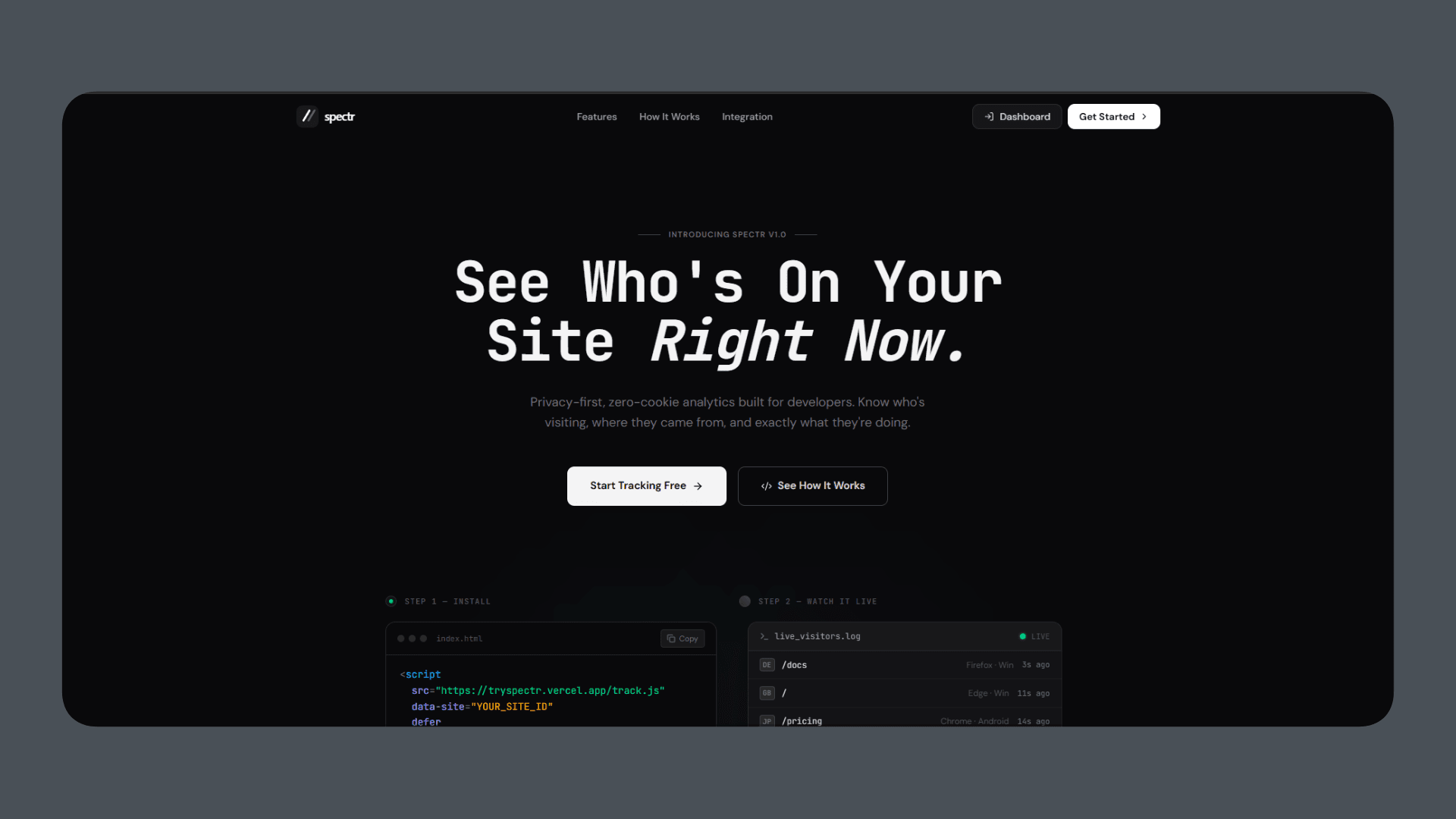 Spectr preview