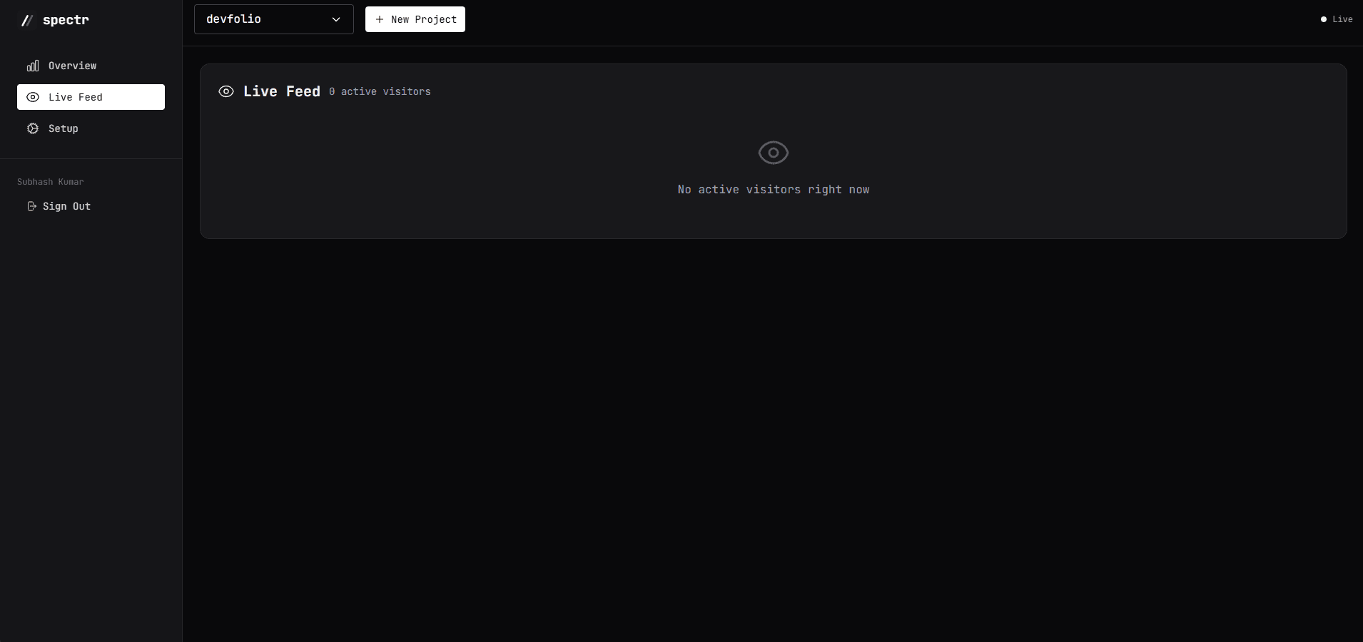 Real-time Activity